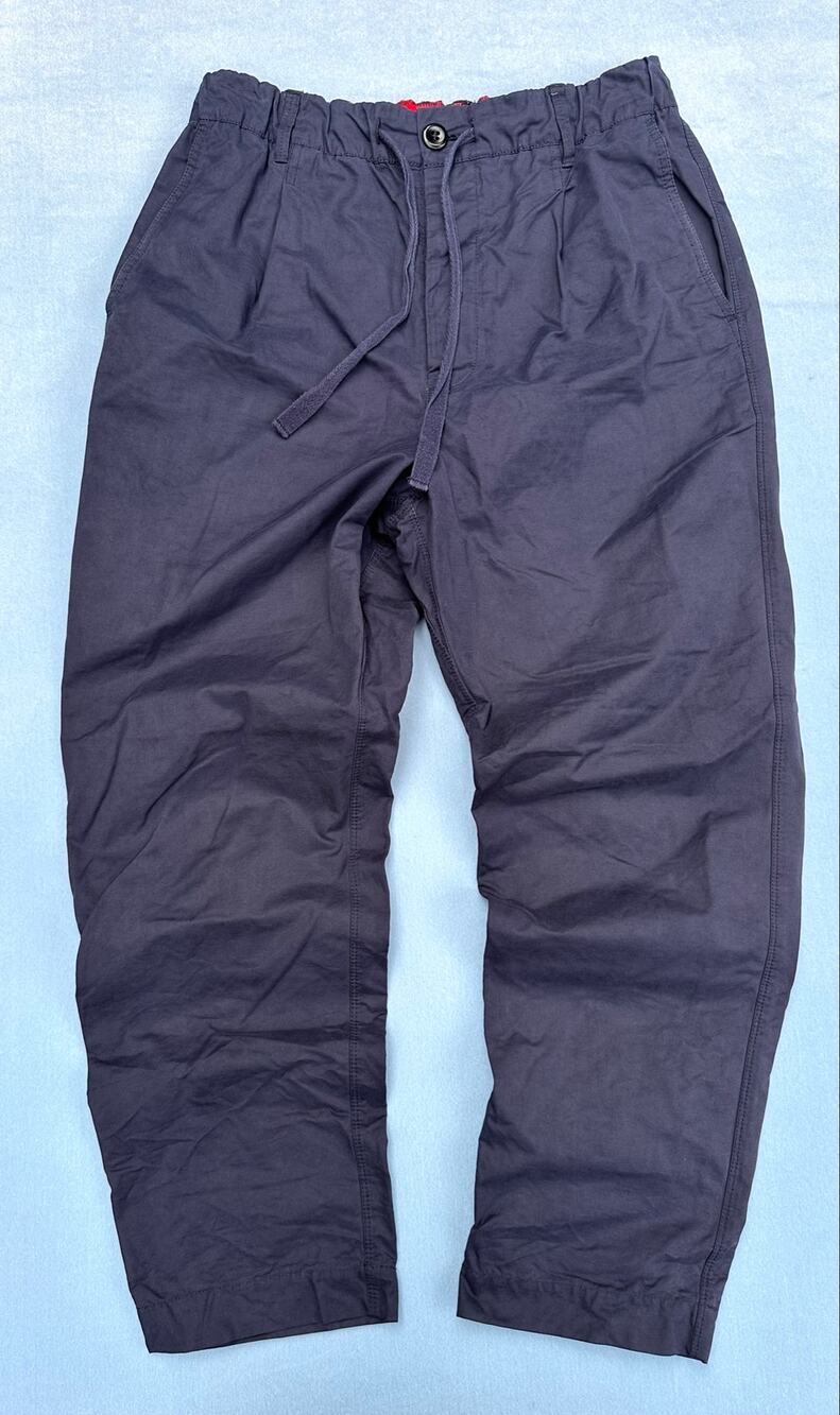 Alex Mill Men’s Small Pleated Trousers Cotton Blend Gray Elastic Waist Pants